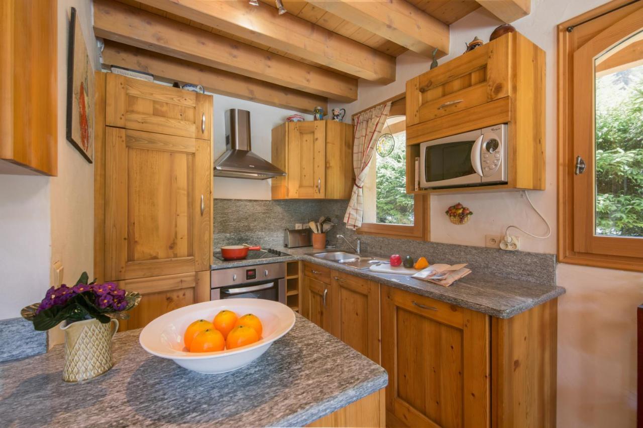 Chalets d'en haut - Zaria - Happy Rentals Argentière Buitenkant foto