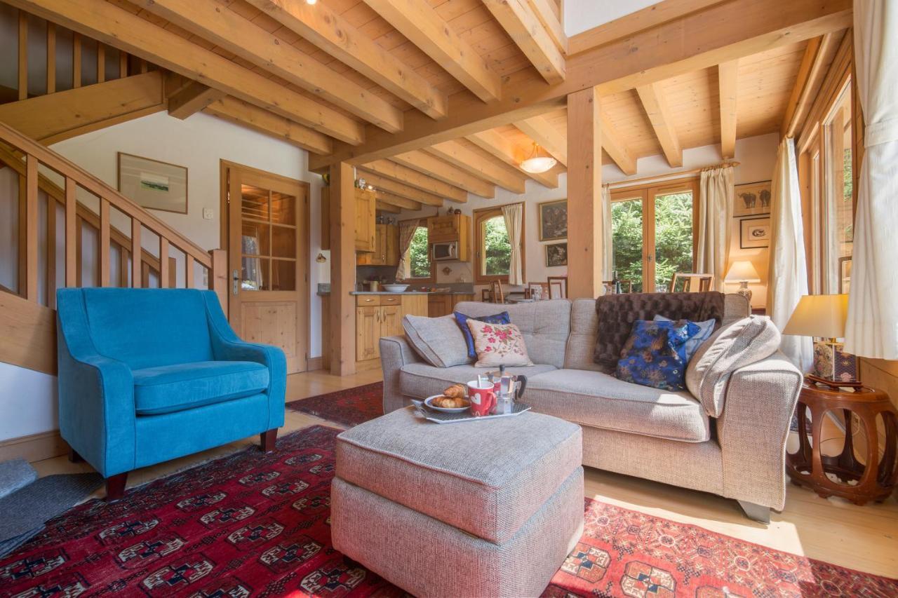 Chalets d'en haut - Zaria - Happy Rentals Argentière Buitenkant foto