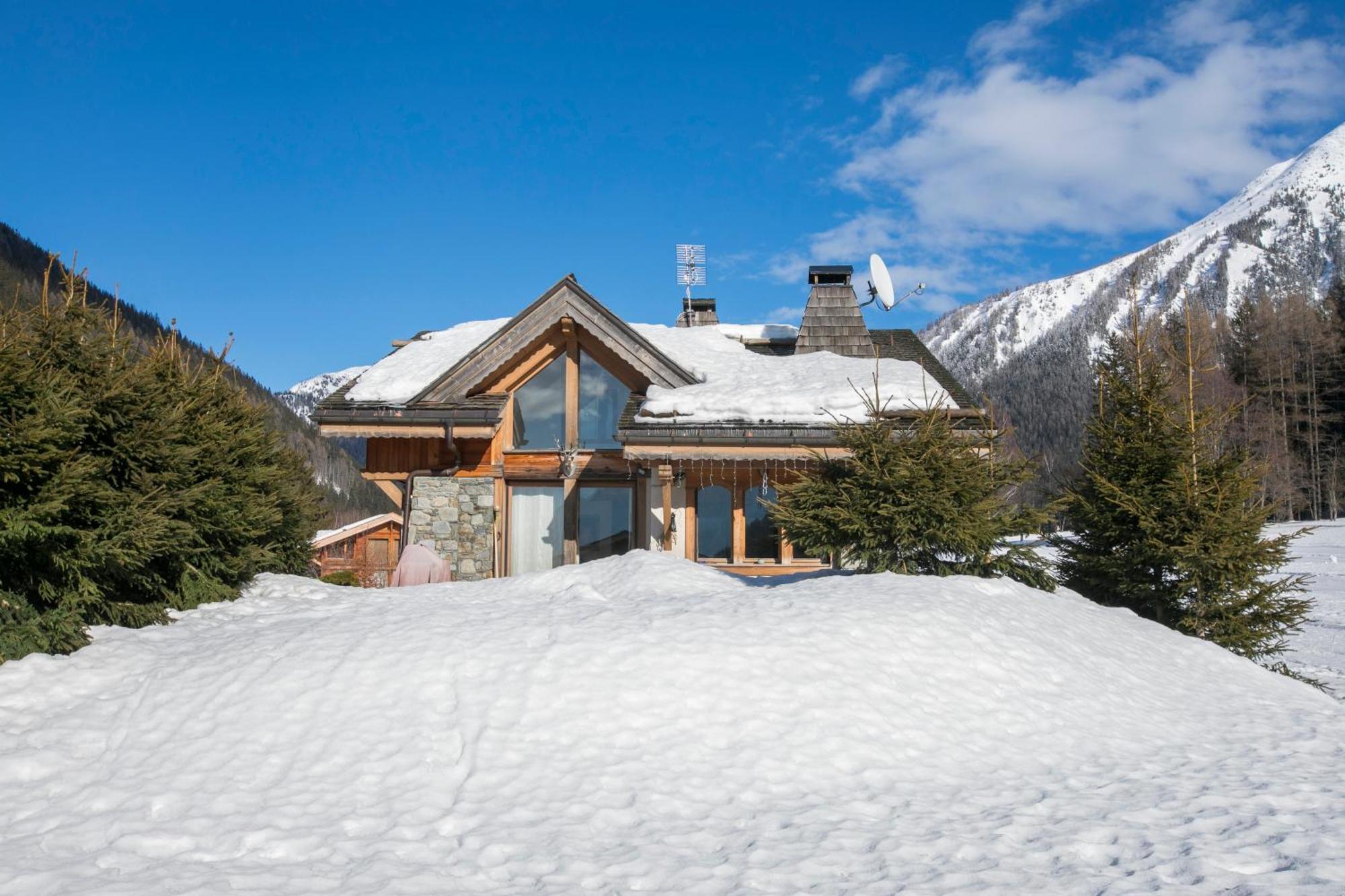 Chalets d'en haut - Zaria - Happy Rentals Argentière Buitenkant foto